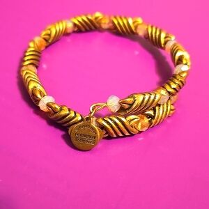 Vintage Alex and Ani wrap bracelet